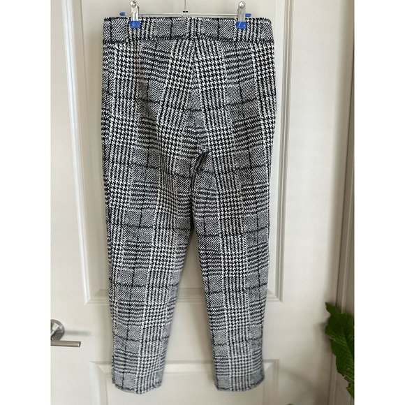 Avenue Montaigne Women’s Peggy Houndstooth Ankle Pull On Pants Sz. 2 - Picture 9 of 9
